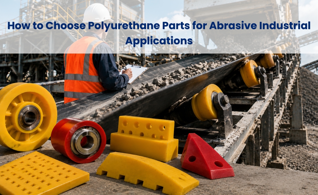 How to Choose Polyurethane Parts for Abrasive Industrial Applications in heavy-duty manufacturing and material handling systems
