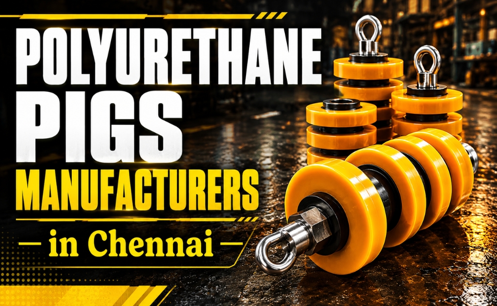 Polyurethane Pigs Manufacturers in Chennai supplying high-quality pipeline cleaning pigs across India